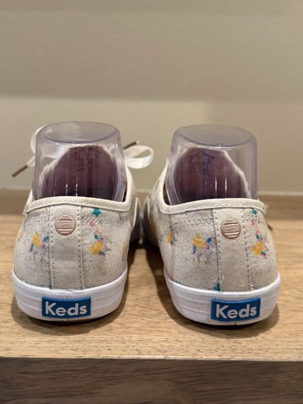 Keds x Sunnylife Champion Floral Print Sneakers White Pink Size 6